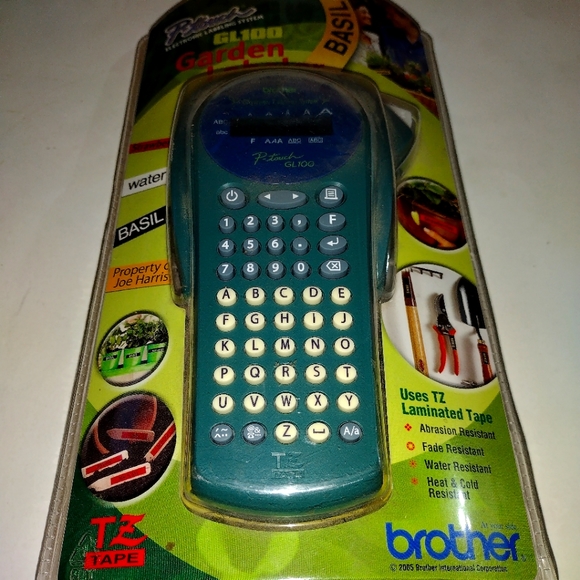 Brand New Sealed Brother GL100 Garden Labeler P-Touch Electronic Labeling System - Picture 1 of 6